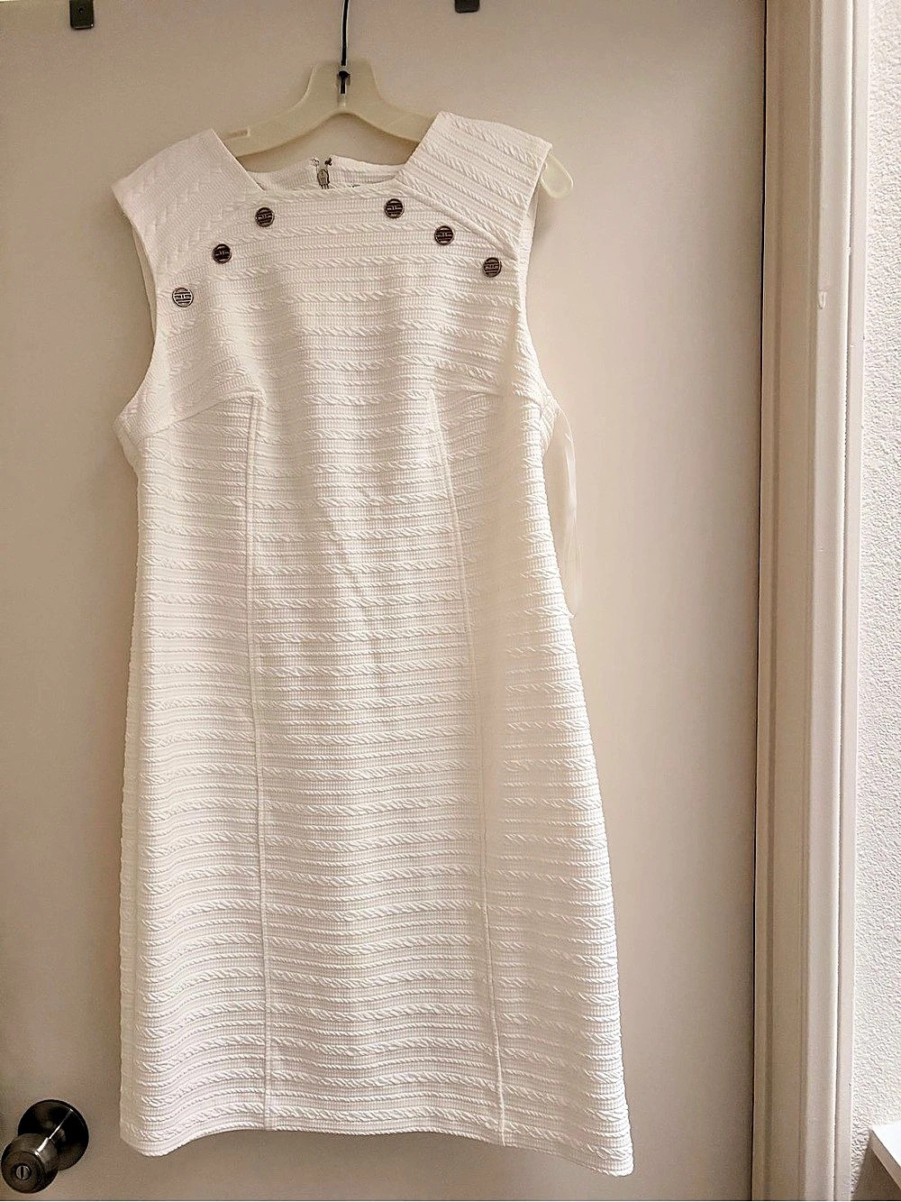Tommy Hilfiger - Textured Dress in White Like New
